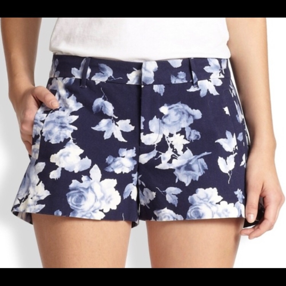 Joie floral print shorts